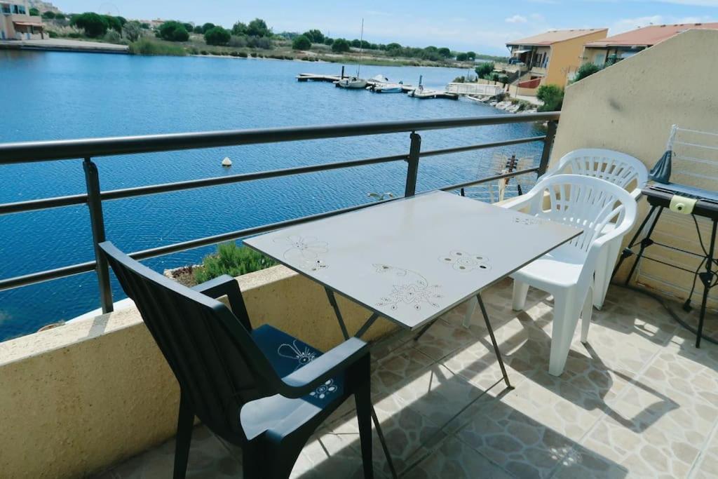 Appartement Coup De Coeur Les Pieds Dans L'Eau Le Barcares Bagian luar foto
