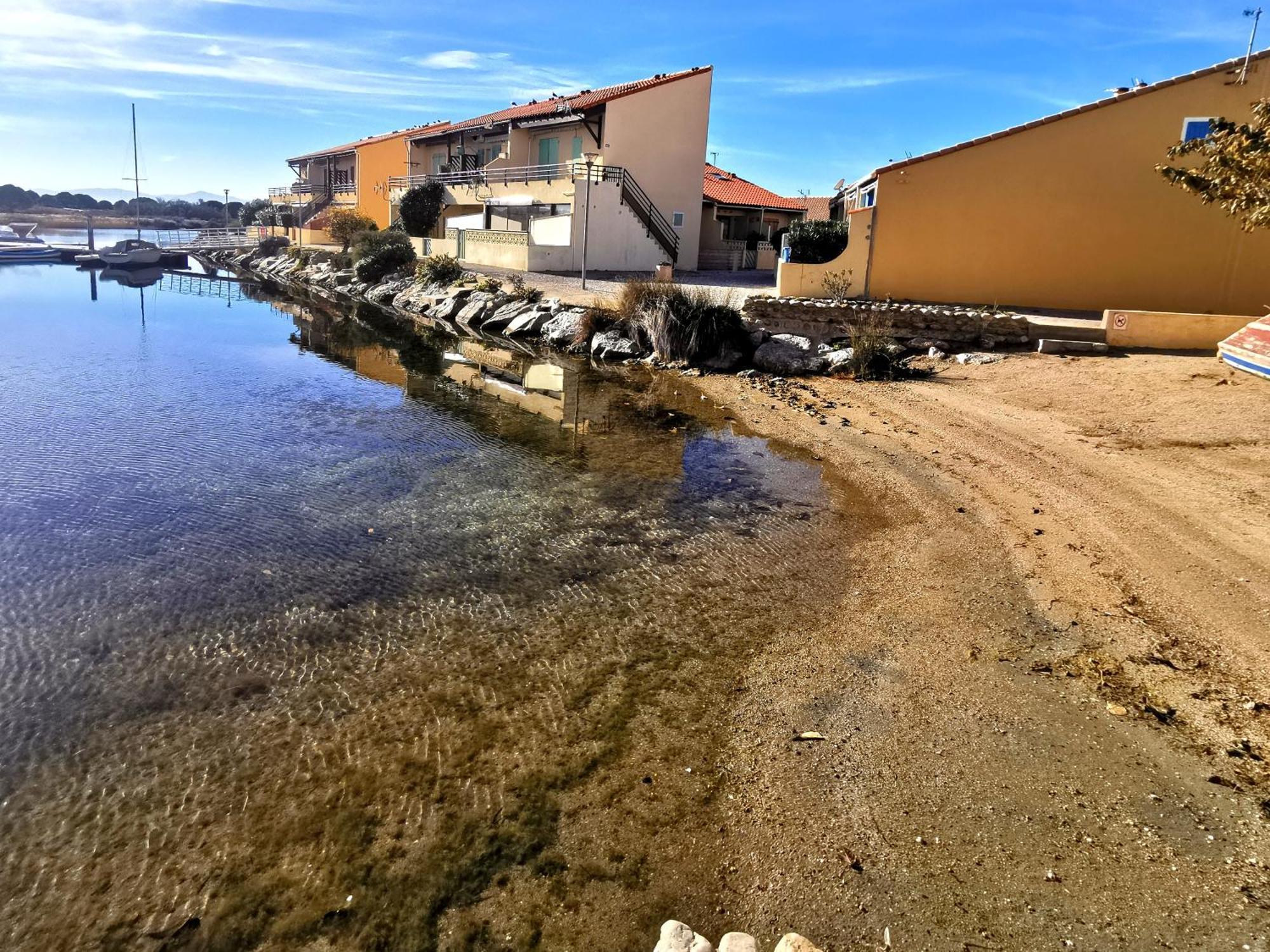 Appartement Coup De Coeur Les Pieds Dans L'Eau Le Barcares Bagian luar foto
